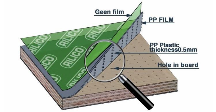 pp plastic structure