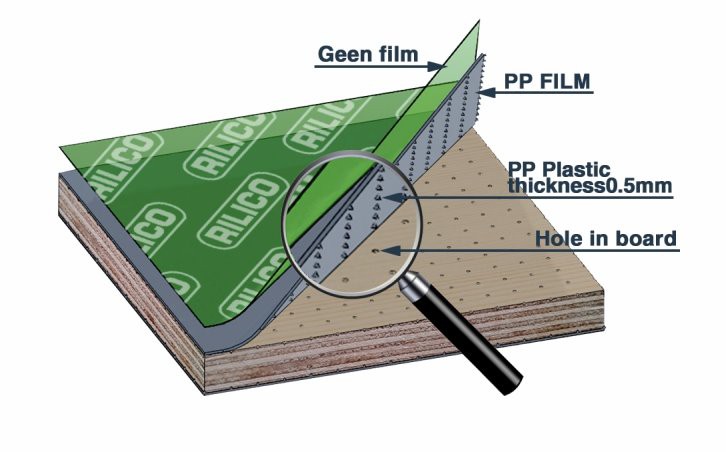 pp plastic structure