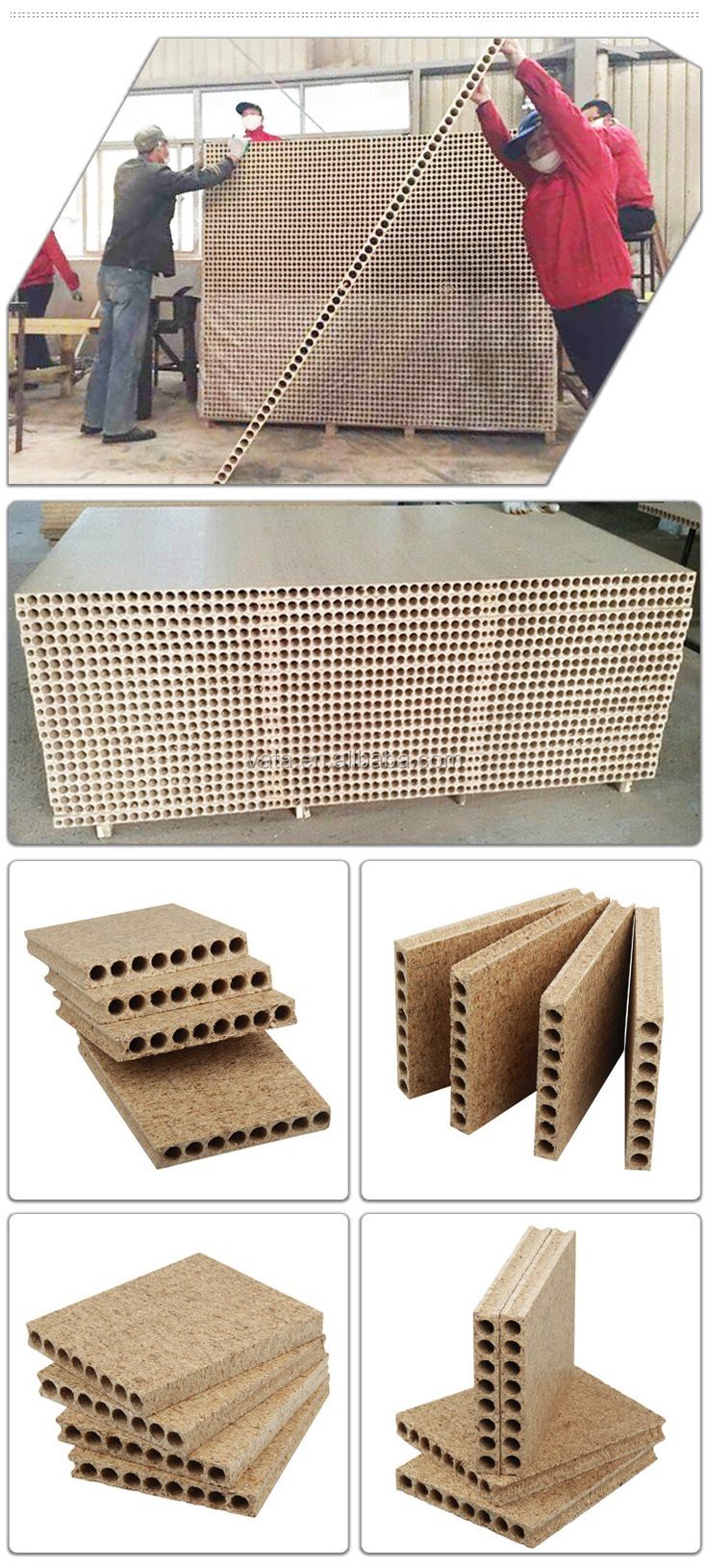 tubular chipboard