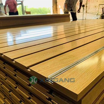 Grooved MDF