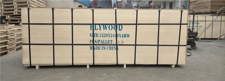 package of white ev plywood