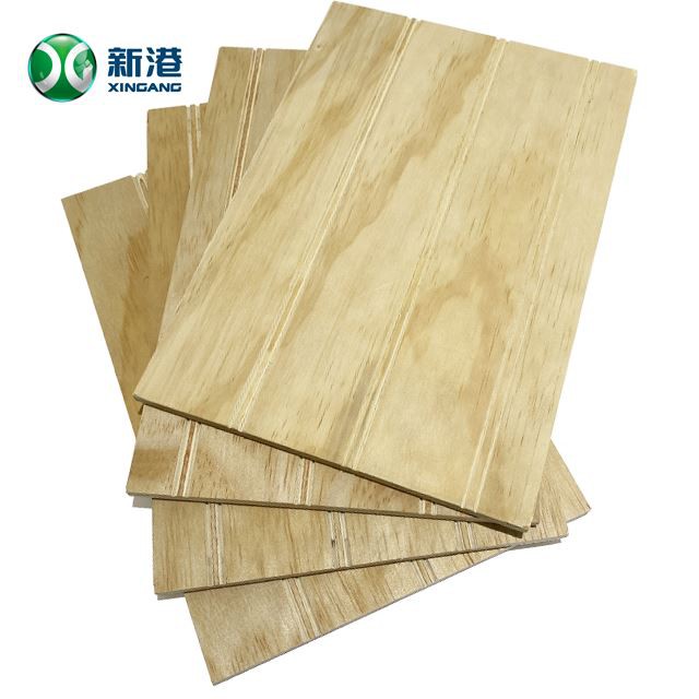 1220*2440*9mm/18mm Slotted Pine Plywood For Decoration2022