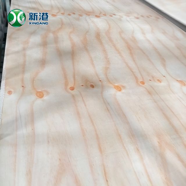 1220*2440mm High Quality E1 Pine Furniture Commercial Plywood Pine CDX Marine Construction Plywood Sheet