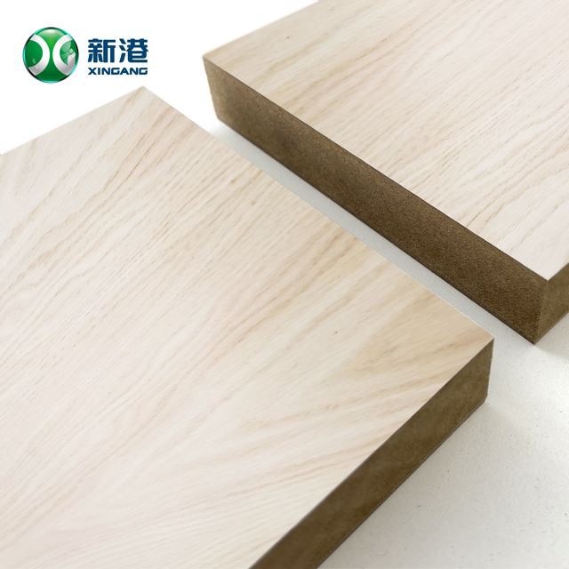 1220 X 2440mm White Laminated 4x8 Melamine MDF Plywood Board For Furniture