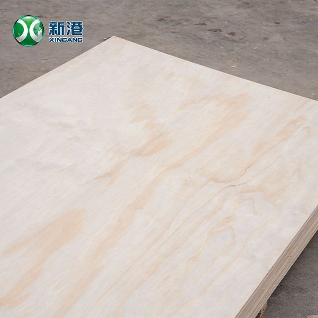 1220x2440mm Pine Plywood For Furniture