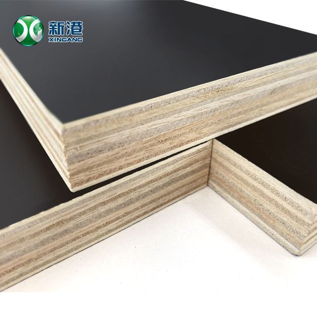 12mm Waterproof Black Film Faced PlyWood in China For Construction