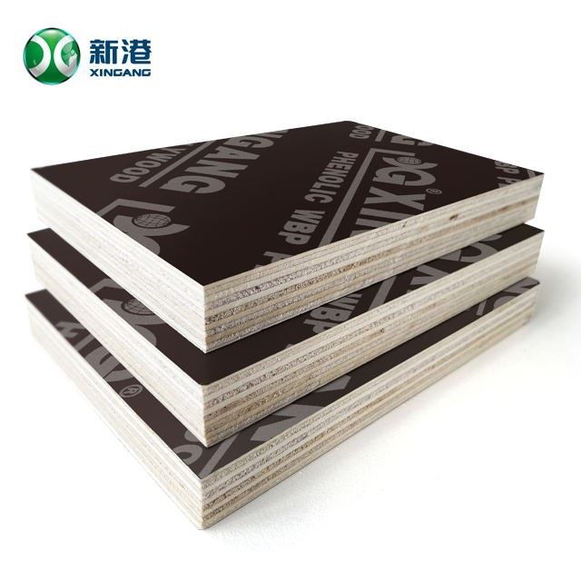 12mm Waterproof Black Film Faced PlyWood in China For Construction