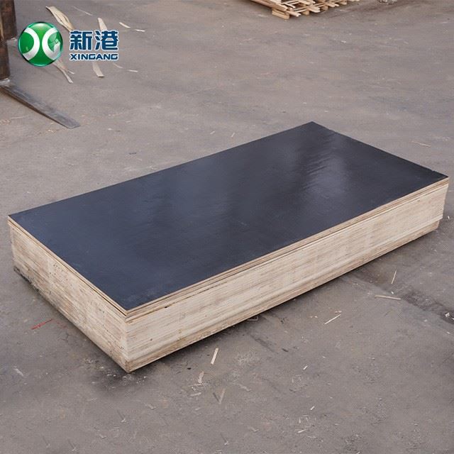 18mm Wbp Melamine Glue Black Brown Film Faced Shuttering Plywood For Construction