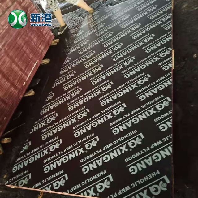 Black Film Poplar Core Constrction Plywood