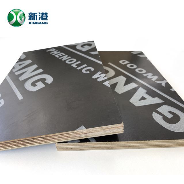 Black Film Poplar Core Constrction Plywood
