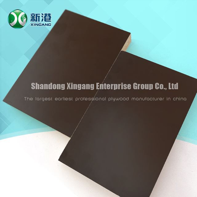 3/4 Plywood 4x8 Construction Wood Black Film Faced Plywood