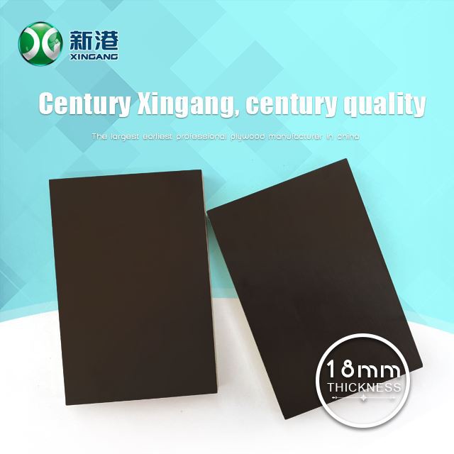 3/4 Plywood 4x8 Construction Wood Black Film Faced Plywood