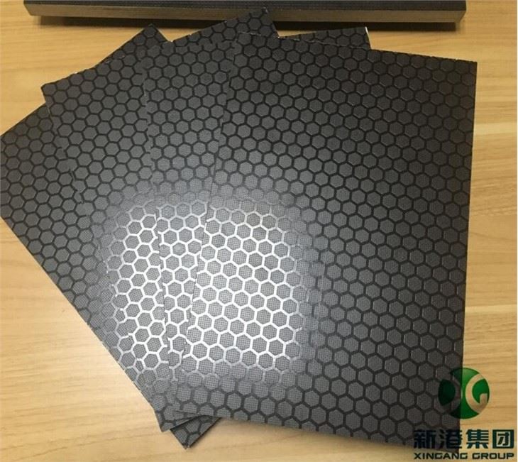 Hexa Pattern Anti-slip Film Faced Plywood
