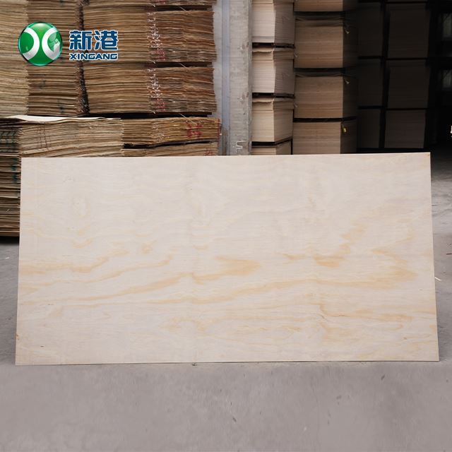 4x8 Construction Grade Plywood 1/2 3/4 5/8 Inch Waterproof Marine CDX Pine Plywood Made in Linyi City