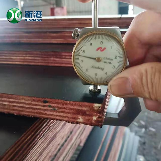 915x1830mm(3x6ft),1220x2440(4x8ft) Custom Size Black Film Faced Plywood Marine Construction Formwork Phenolic Board