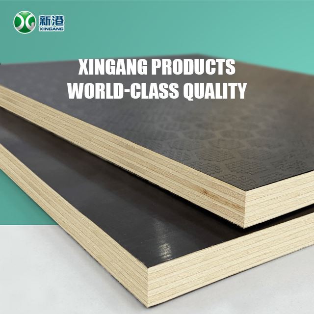 Anti-slip Shuttering Plywood Anti-slip 1220x2440mm Plywood Hardwood