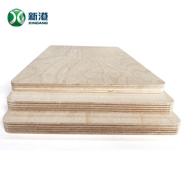 Best Quality Poplar 3mm Thickness Birch Commercial Plywood