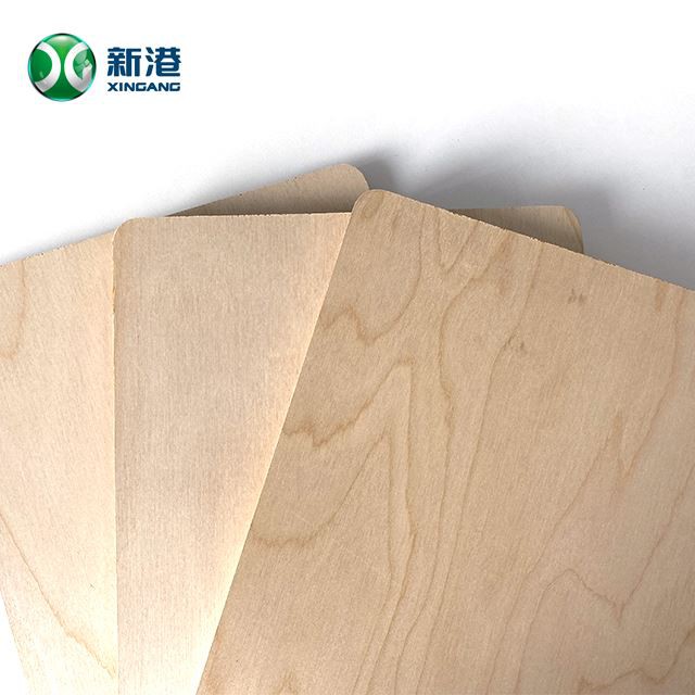 Best Quality Poplar 3mm Thickness Birch Commercial Plywood