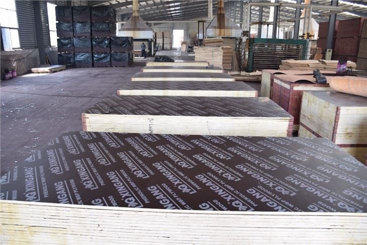 Black Brown Film Faced Plywood Anti-slip Marine Plywood For Construction