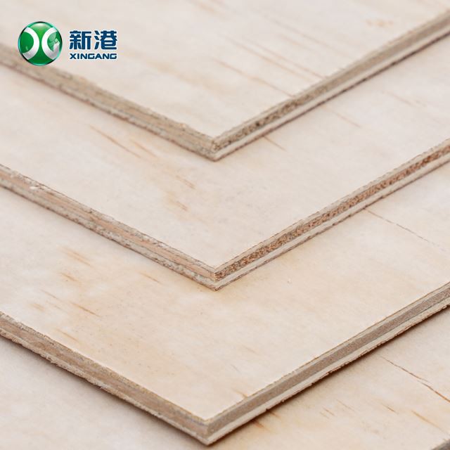 Cheap Packing Board Commercial Plywood 18mm Furniture Board Okoume
