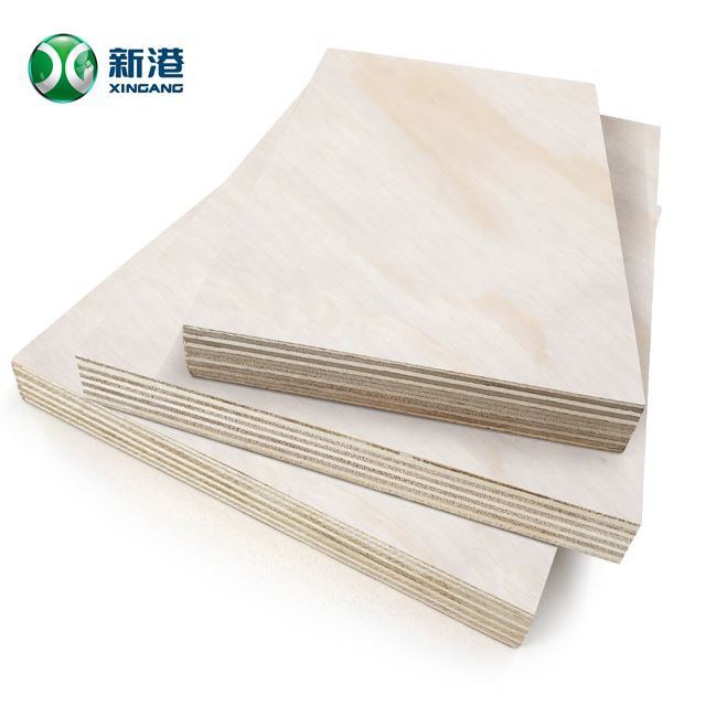 Cheap Packing Board Commercial Plywood 18mm Furniture Board Okoume