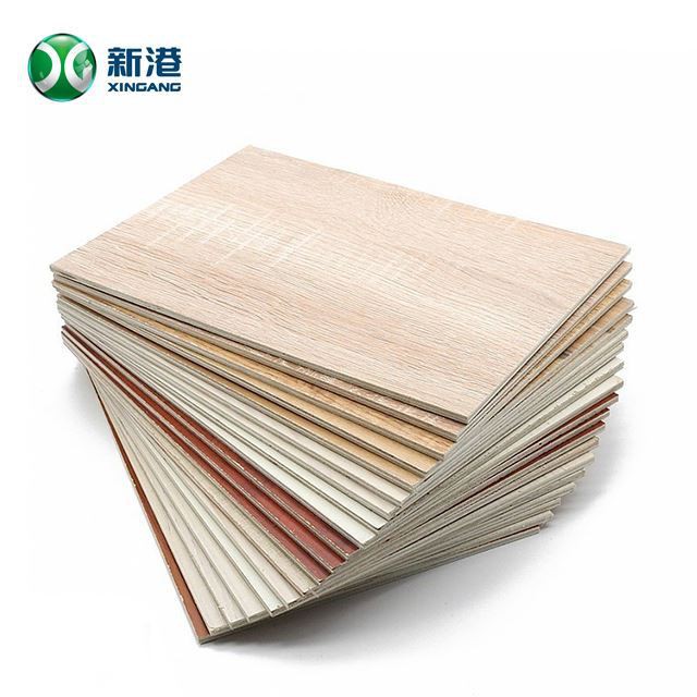 China Factory 3MM-18MM White Melamine Plywood Embossed Plywood Board For Furniture With Good Price