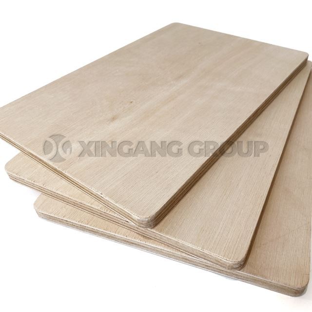 Commercial Plywood Furniture Plywood Packing Plywood Face Back For Bintangor Okoume Birch Sheet MR E0 E1 E2
