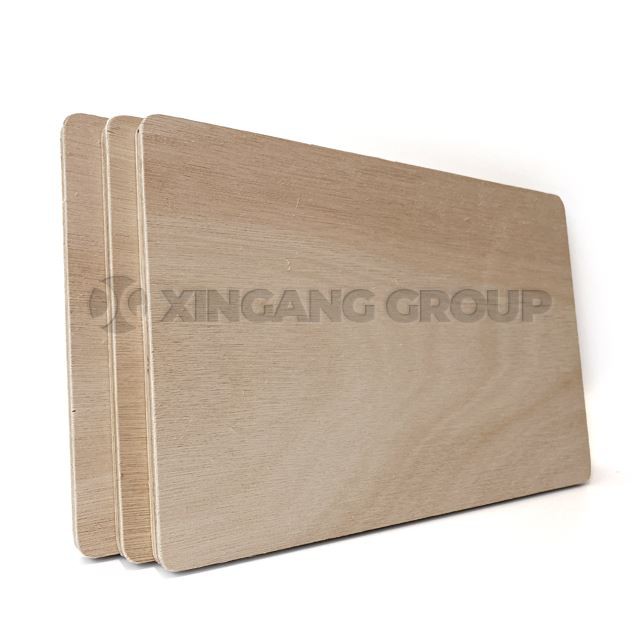 Commercial Plywood Furniture Plywood Packing Plywood Face Back For Bintangor Okoume Birch Sheet MR E0 E1 E2