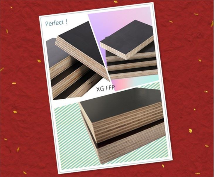 Concrete Formwork Film Faced Plywood XINGANG Brand Wood Board