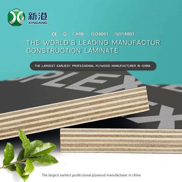 F17 Full Hardwood Film Faced Plywood Marine Plywood
