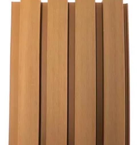 Facade Wall Decoration WPC Fluted Wall Cladding
