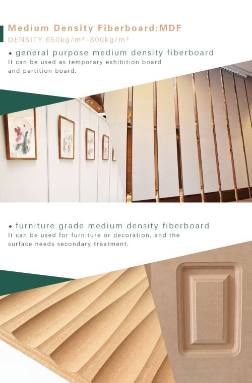 Factory Price Medium Density Fibreboard MDF