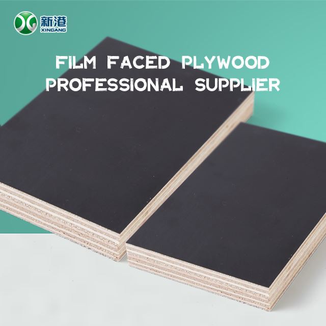 Film Faced Plywood Factory Durable Flatness Waterproof Bridge Construction Outdoor