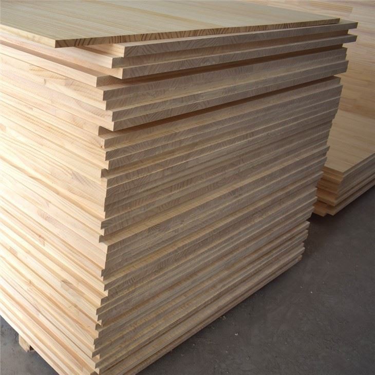 Finger Joint Rubber Wood Finger Joint Board 1220x2440x18mm Pine/rubber For Furniture