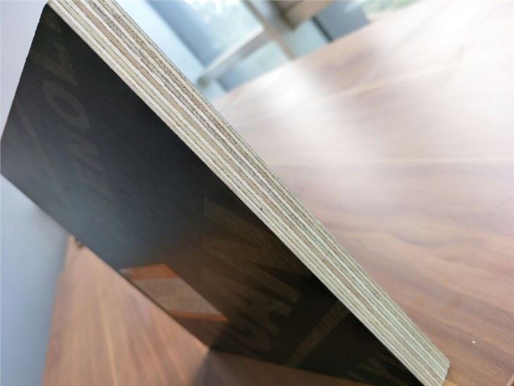 Full Poplar Core WBP Glue Film Faced Plywood For Construction