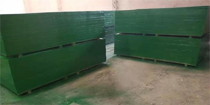 Green FFP Plywood With High Quality PVC Film