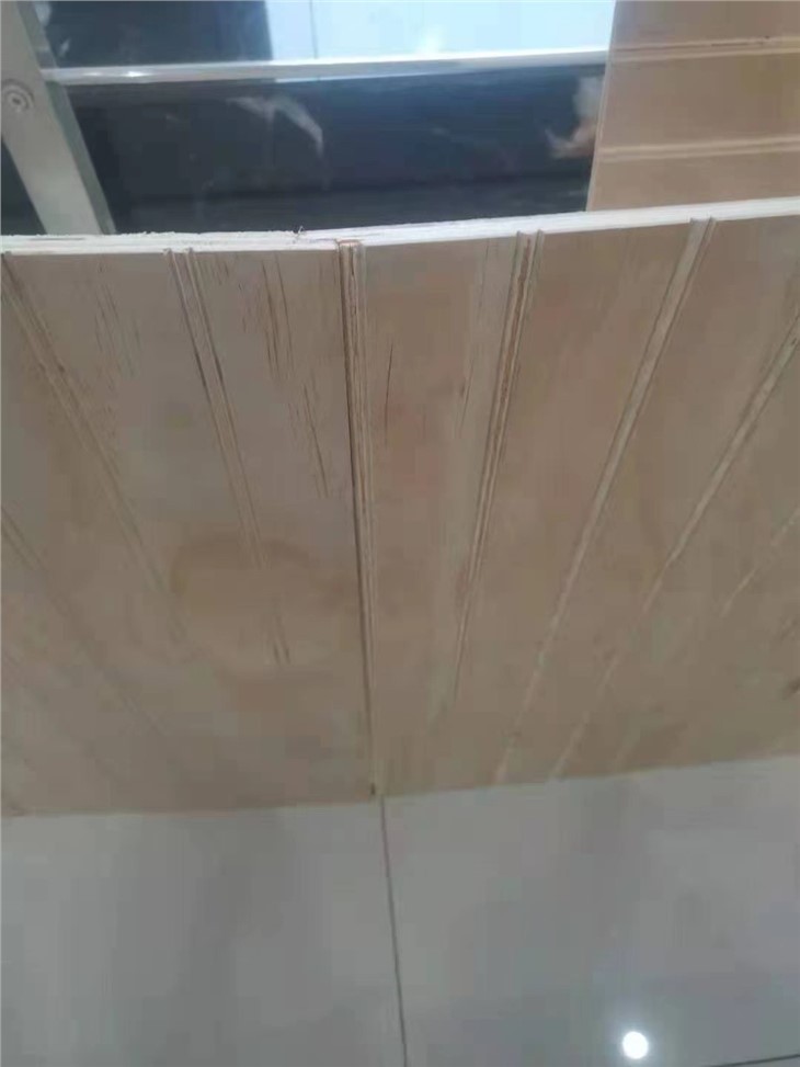 Grooved Plywood Poplar Plywood 12mm 15mm 18mm