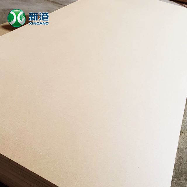 High Density Raw MDF Plain MDF 2100*2800 E2 Glue Good Price Xingang Brand Customized Size And Thickness