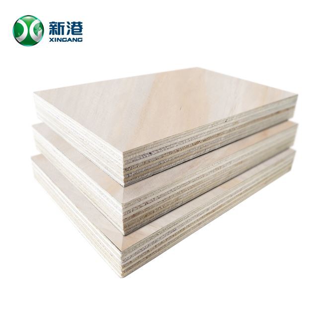 Hight Quality E1 Level 2mm 4mm 6mm15mm 18mm Plywood Poplar Commercial Plywood