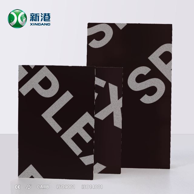 Finger Joint Core Brown/black Film Faced Plywood Sheet For Construction Use Ffp Marine Plywood