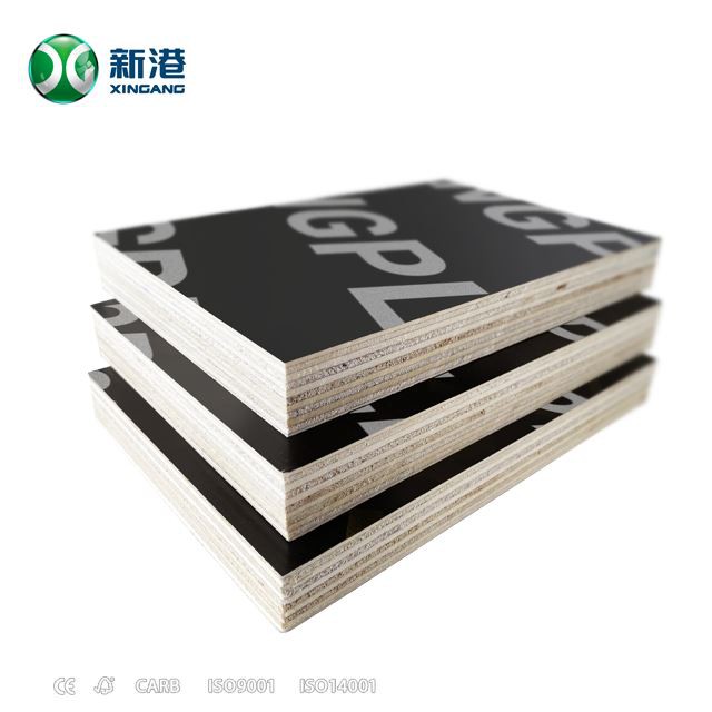 Finger Joint Core Brown/black Film Faced Plywood Sheet For Construction Use Ffp Marine Plywood