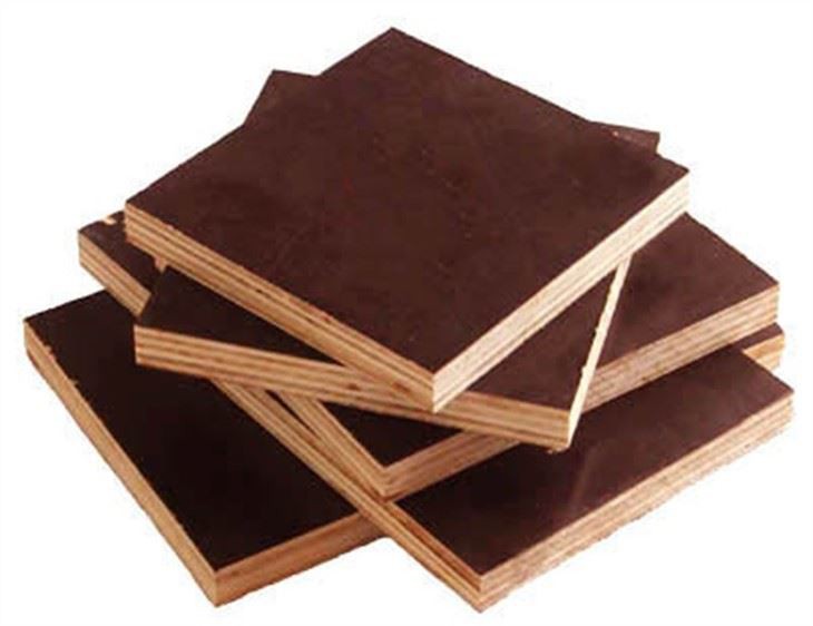 Light Brown Film Faced Full Poplar Core High Quality Plywood