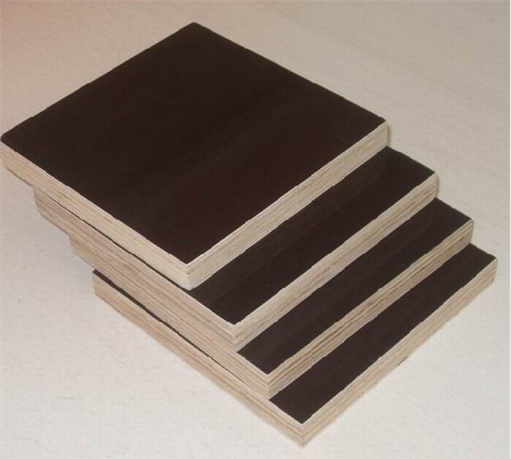 Light Brown Film Faced Full Poplar Core Plywood High Cost Effective Types