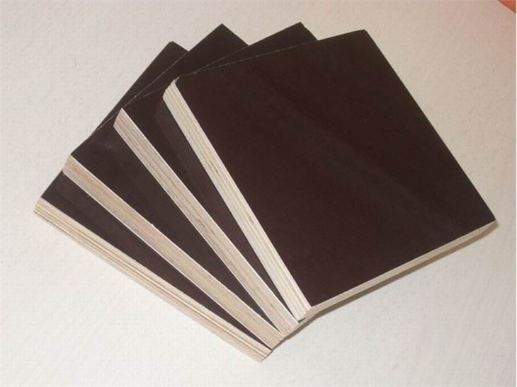 Light Brown Film Faced Full Poplar Core Plywood High Cost Effective Types