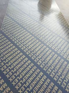 MELAMINE GLUE FILM FACED PLYWOOD BLACK FILM