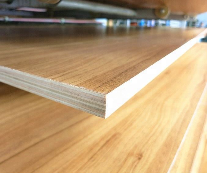 Melamine Laminated MDF Board For Furniture And Kitchen Cabine 18mm 4x8 MDF With Melamine Film Sheet