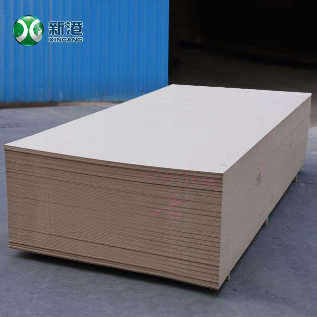 Melamine Plywood Poplar Core Hardwood Core Fire Proof Wather Proof18mm