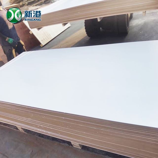 Melamine Plywood Poplar Core Hardwood Core Fire Proof Wather Proof18mm