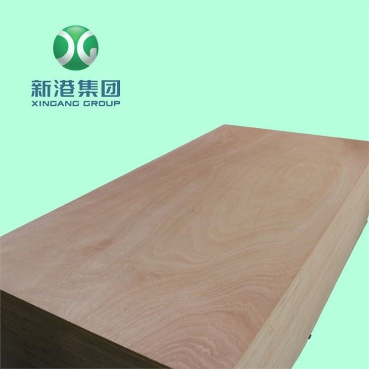 Okoume Wood Veneer Natural Wood Commercial Plywood