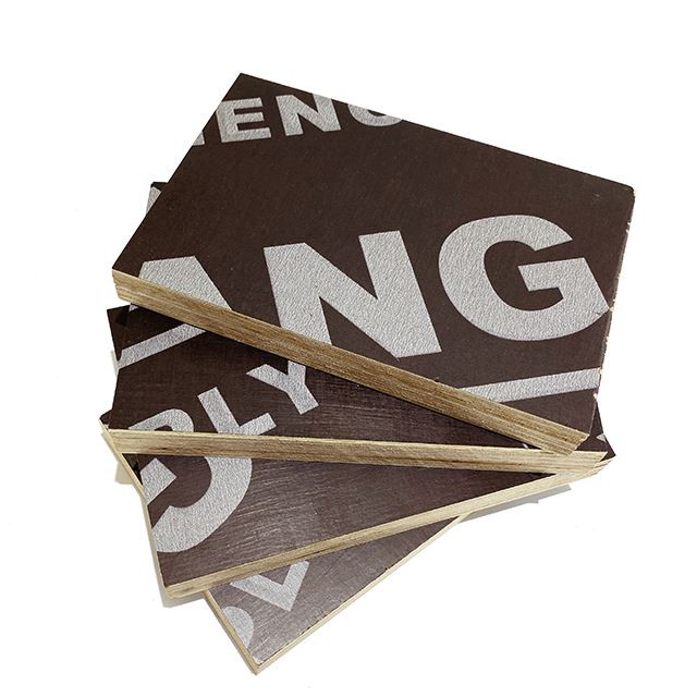 Plywood Customizable 2-18mm Film Faced Hardwood Plywood For Building Material